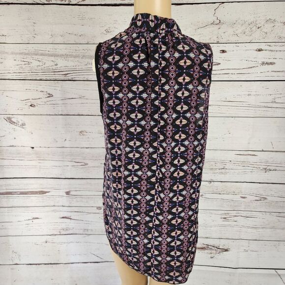 Greylin Anthropologie Sleeveless Silk Blouse Large EUC - Picture 4 of 8